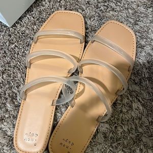 A New Day sandals never worn